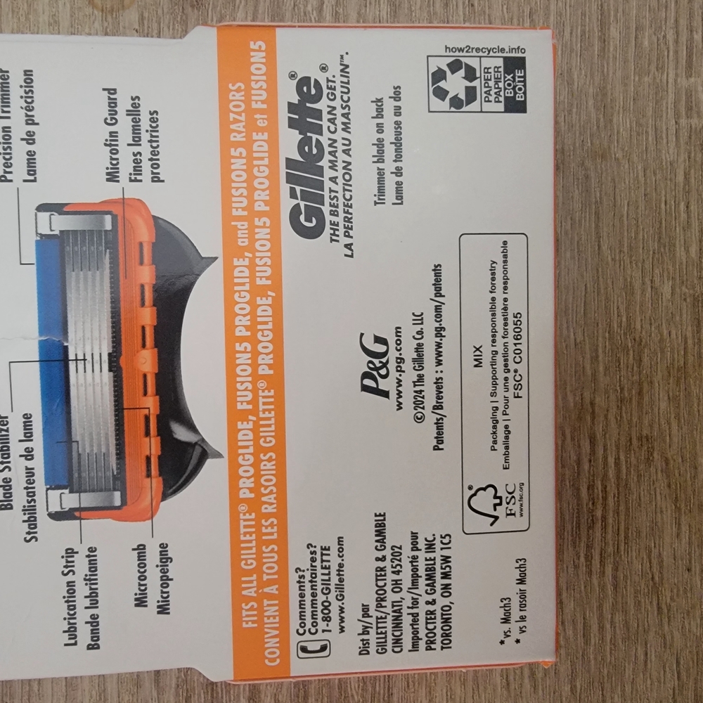Fusion5 Orange Razor Cartridges - Picture 2 of 2